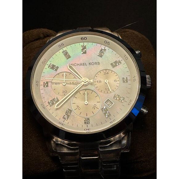 Michael Kors MK-5235 Wristwatch Clear Band 5.5in main image 4